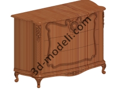 013 - Мебель - 3d модели для ЧПУ - stl, art, rlf